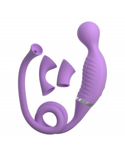 Climax Her Vibrador y Estimulador con 2 Cabezales