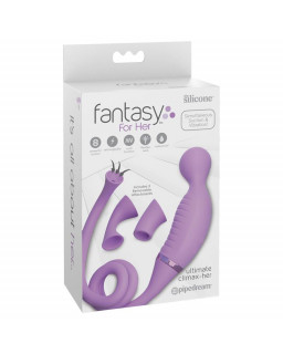 Climax Her Vibrador y Estimulador con 2 Cabezales