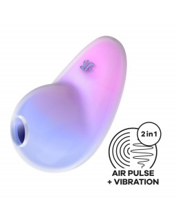 Pixie Dust Succionador de Clitoris con Vibracion Violeta Rosa