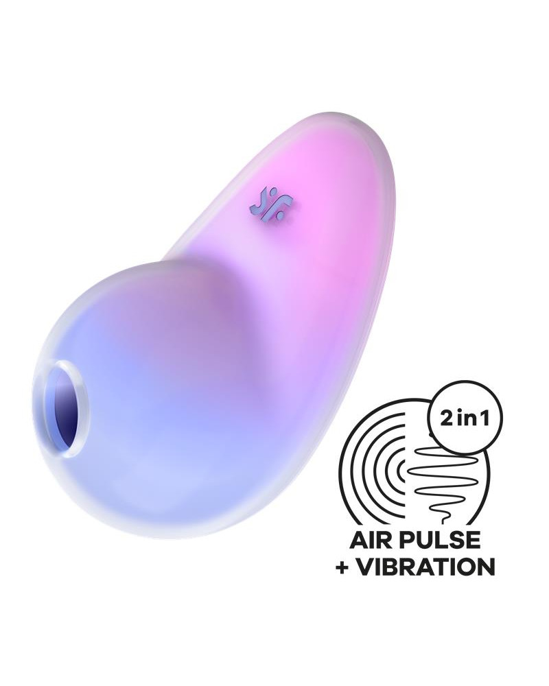 Pixie Dust Succionador de Clitoris con Vibracion Violeta Rosa