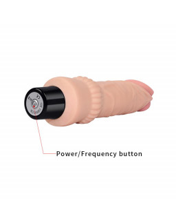 Vibrador Real Softee 78 Natural