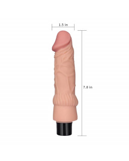 Vibrador Real Softee 78 Natural