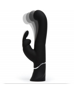 Vibrador G Spot Stroker Rabbit Negro