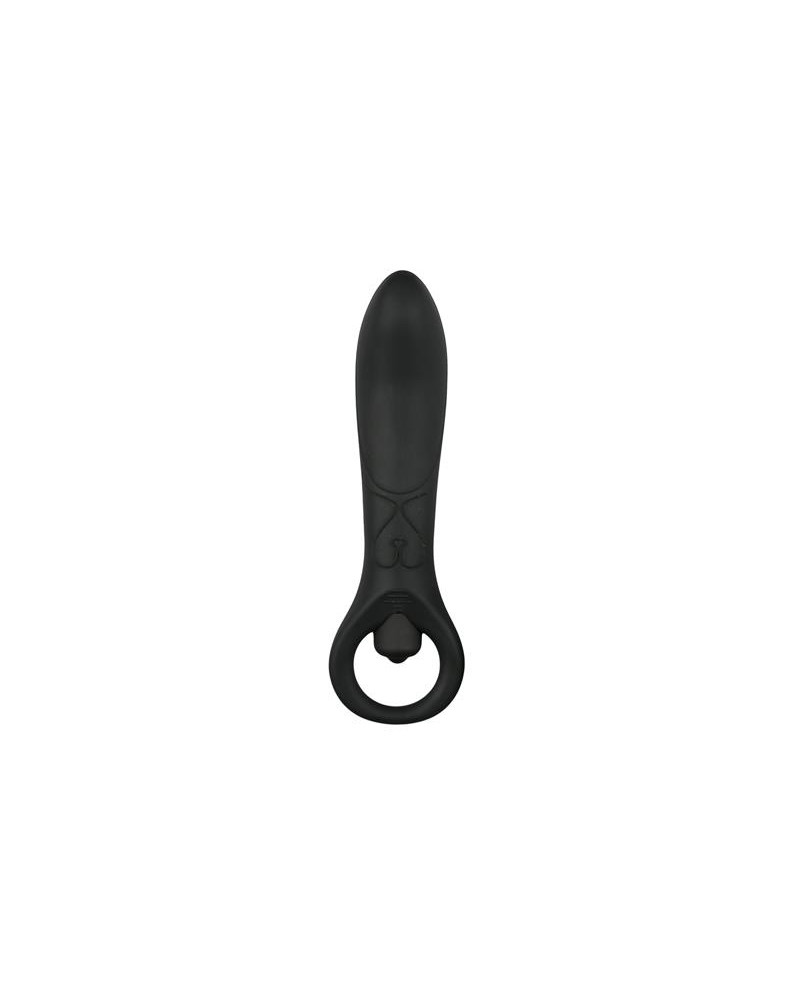 Vibrador Anal Silicona Negro