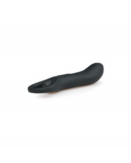 Vibrador Anal Silicona Negro