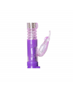 Vibrador con Mariposa Purpura