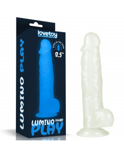 Dildo 85 Lumino Luz Azul