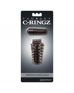 Fantasy C Ringz Super Jaula Vibradora Negra