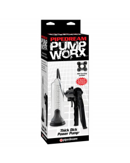 Pump Worx Succionador Thick Dick Color Negro