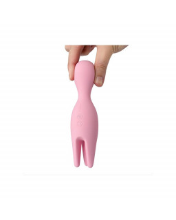 Vibrador Nymph con Brazos Giratorios Independientes Rosa