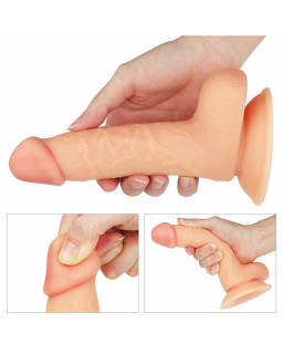 Dildo The Ultra Soft Dude 7 Natural