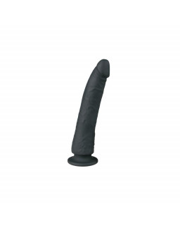 Pene Realistico Silicona Negro 21 cm