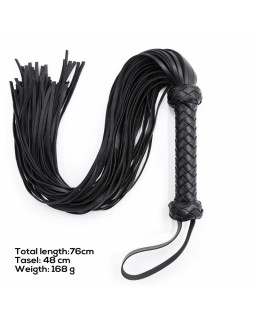 Flogger Mango Trenzado 76 cm