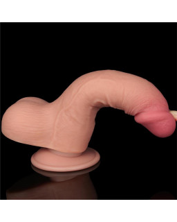 Dildo Dual Layer Piel Deslizante 75