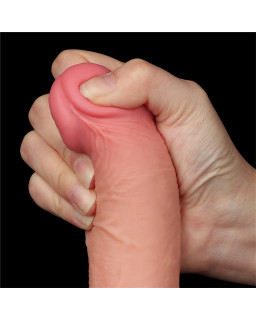 Dildo Dual Layer Piel Deslizante 75