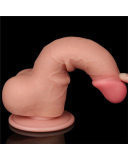 Dildo Dual Layer Piel Deslizante 75