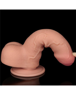 Dildo Dual Layer Piel Deslizante 7