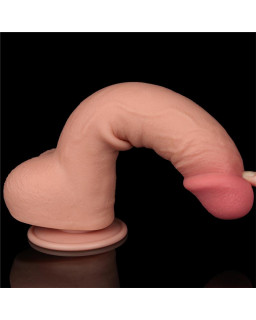 Dildo Dual Density Piel Deslizante 95