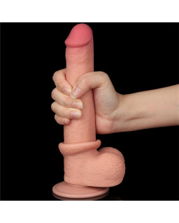 Dildo Dual Density Piel Deslizante 9