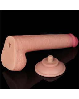 Dildo Dual Density Piel Deslizante 9