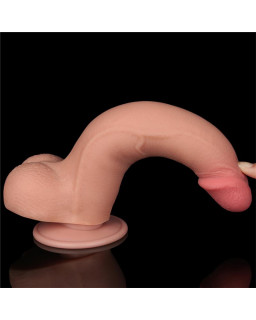 Dildo Dual Density Piel Deslizante 85