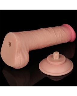 Dildo Dual Layer Piel Deslizante 8