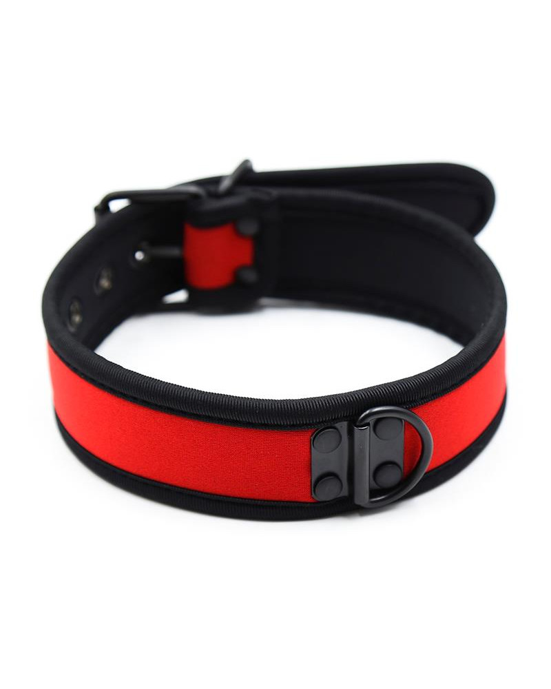 Collar de Neopreno Ajustable Rojo