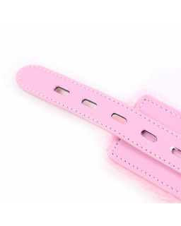 Collar con Correa Rosa Pastel