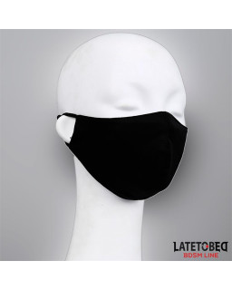 Mascarilla con Accesorio de Dildo 6 cm Desmontable