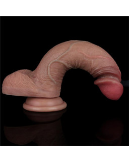 Dildo Dual Layer Silicona 75