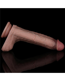 Dildo Dual Layer Silicona 85