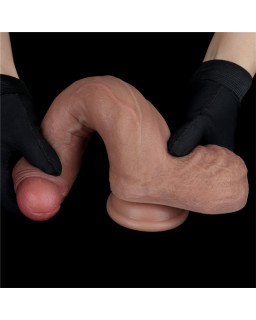 Dildo Dual Layer Silicona 85