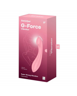 Vibrador para el Punt9o G G Force Rosa