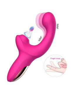 Volse Vibrador Triple Funcion con Finger y Pulsacion Tapping