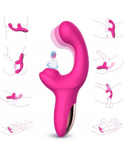 Volse Vibrador Triple Funcion con Finger y Pulsacion Tapping