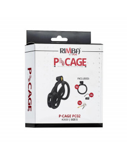 P Cage PC02 Jaula para el Pene 3 Tallas