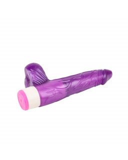 Vibrador Multi Velocidad Realista Purpura 20cm