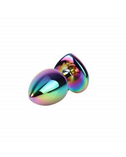 Plug Anal Rainbow Heart Gem Talla S