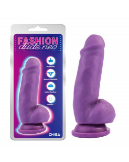 Dildo Dual Density Purpura 69