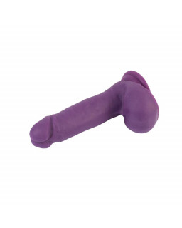 Dildo Dual Density Purpura 7