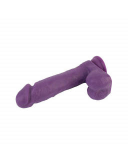 Dildo Dual Density Purple 82