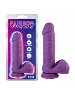 Dildo Dual Density Purpura 76