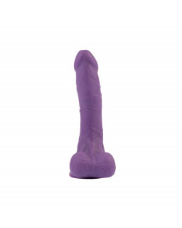 Dildo Dual Density Purpura 8