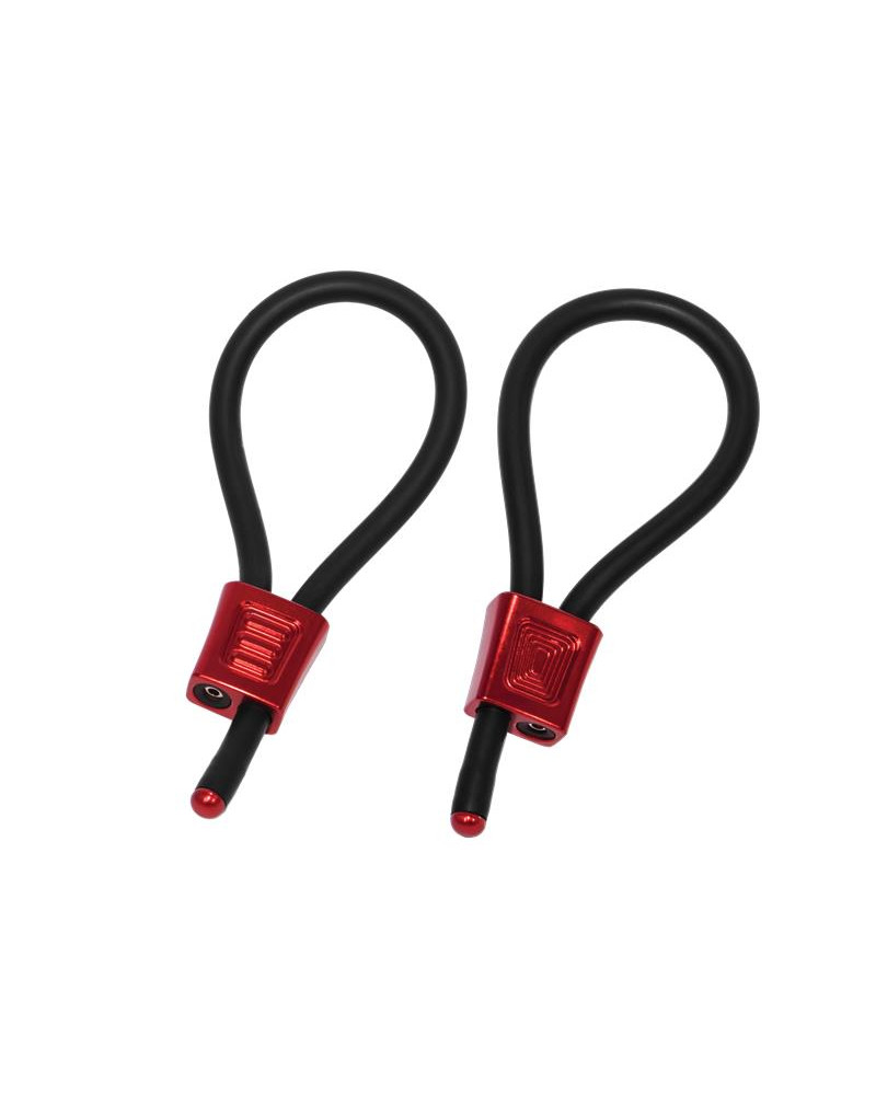 ElectraLoops Prestige Set de 2 Anillos para el Pene Rojo