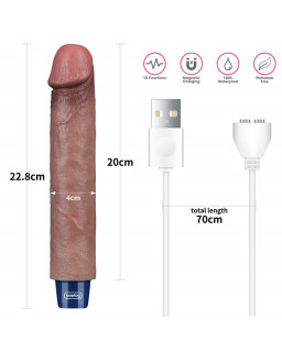 Vibrador Realista 9 USB