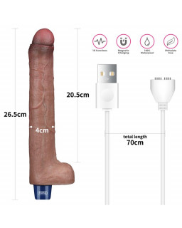 Vibrador Realista 105 USB