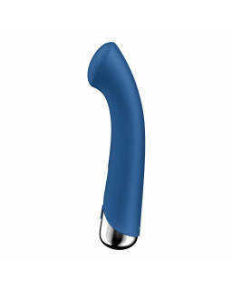 Spinning G Spot 1 Vibrador y Rotador Azul