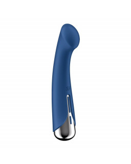 Spinning G Spot 1 Vibrador y Rotador Azul