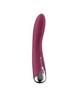 Spinning Vibe 1 Vibrador y Rotador Rojo