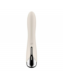 Spinning Vibe 1 Vibrador y Rotador Beige